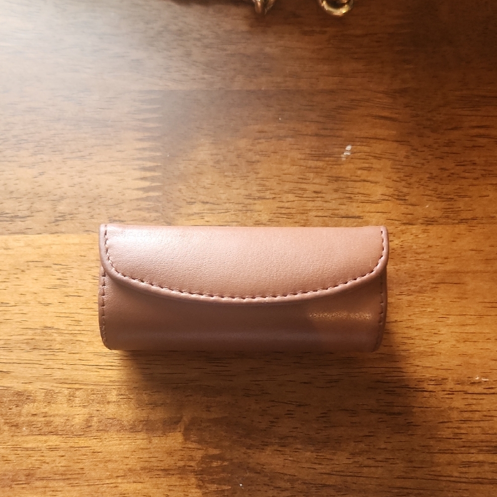 COACH Vintage 90s Madison Lipstick Case Camel